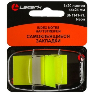 БЛОК ЗАКЛАДКА 44*24 ЖЕЛТЫЙ