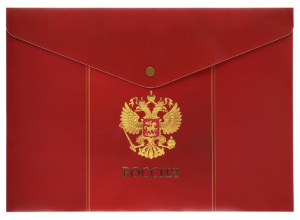 ПАПКА НА КНОПКЕ ЦВ А4 180МКМ "СИМВОЛИКА" 
