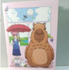 БЛОКНОТ НА СКОБЕ А6 18Л SWEET CAT SHOP 105*150ММ КРЕМОВАЯ БУМАГА