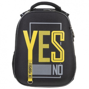 РАНЕЦ С ОРТОПЕДИЧЕСКОЙ СПИНКОЙ "ERGONOMIC CLASSIC YES NO" 37*29*17СМ 