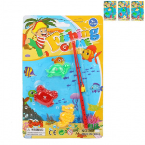 ИГРУШКА МАГНИТНАЯ "РЫБАЛКА"  4ПР