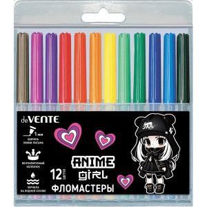 ФЛОМАСТЕРЫ "ANIME GIRL" 12ЦВ