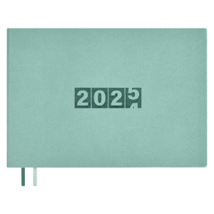 ЕЖЕНЕДЕЛЬНИК КАРМАННЫЙ  2025 ESCALADA 64Л 181х127ММ БУЙВОЛ МЯТНЫЙ