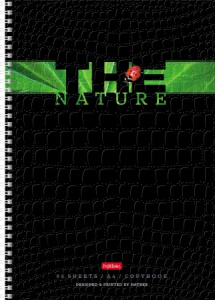 ТЕТРАДЬ 96Л КЛЕТКА А4 "NATURE"