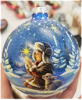ИГРУШКА СТЕКЛЯННАЯ  ШАР "ВОЛШЕБНОЕ МГНОВЕНИЕ"