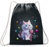СУМКА ДЛЯ СМЕННОЙ ОБУВИ "SWEET CAT" 43,5*36СМ