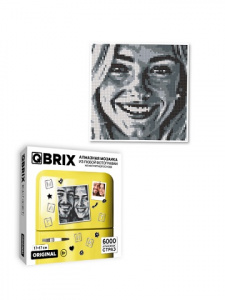 НАБОР Д ТВОРЧЕСТВА QBRIX АЛМАЗНАЯ МОЗАИКА 17*17 СМ ORIGINAL НА МАГНИТЕ