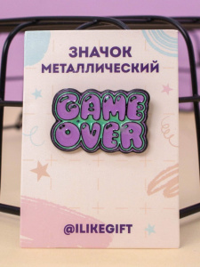 ЗНАЧОК МЕТАЛЛИЧЕСКИЙ "FLAMCHILL"