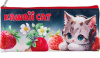 ПЕНАЛ МЯГКИЙ ПЛОСКИЙ "КАВАИ КОТИК" 21,5*9*1СМ
