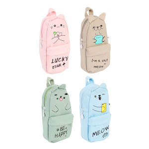 ПЕНАЛ МЯГКИЙ "MENGXIAOQI LUCKY CAT" 20*9*7 СМ
