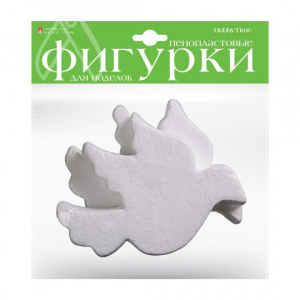 ФИГУРЫ ИЗ ПЕНОПЛАСТА "ГОЛУБИ" D=125ММ 2ШТ