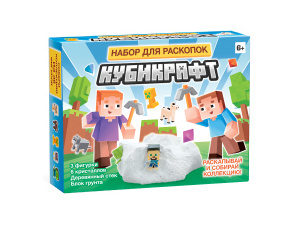 НАБОР АРХЕОЛОГА КУБИКРАФТ