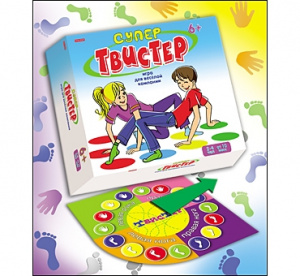 ИГРА НАПОЛЬНАЯ "СУПЕР ТВИСТЕР"