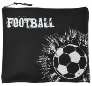 ПАПКА НА МОЛНИИ А5 "FOOTBALL'' 24*20*1 СМ 