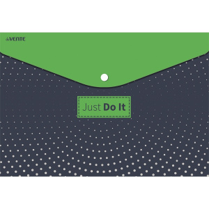 ПАПКА НА КНОПКЕ А4 150МКМ "JUST DO IT"
