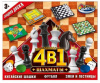 ИГРА НАБОР 4 В 1 "ИГРАЕМ ВМЕСТЕ" 