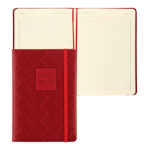 ЕЖЕДНЕВНИК "FIORENZO NOTE BOOK" БОРДОВЫЙ 168 ЛИСТОВ