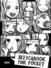 ЗАПИСНАЯ КН СКЕТЧБУК А6 48Л "MYART" 7БЦ "SKETCHBOOK FOR POCKET" "КОМИКС АНИМЕ"