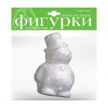 ФИГУРЫ ИЗ ПЕНОПЛАСТА "СНЕГОВИК" D=160ММ 1ШТ