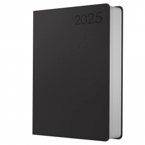 ЕЖЕДНЕВНИК А6 2025 LISTOFF 176Л PARAGRAPH ЧЕРНЫЙ