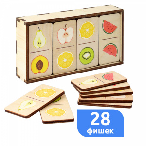ИГРА ДОМИНО "ФРУКТЫ"