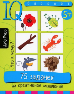 УМНЫЙ БЛОКНОТ. 75 ЗАДАЧЕК НА КРЕАТИВНОЕ МЫШЛЕНИЕ 