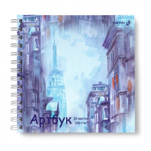 АРТБУК НА ГРЕБНЕ А5 30 Л 100Г/М2 "ТАЙНЫ УЛИЦ"