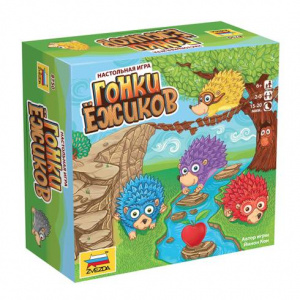 ИГРА НАСТОЛЬНАЯ "ГОНКИ ЕЖИКОВ"