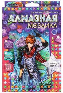 АЛМАЗНАЯ МОЗАИКА 10*15 СМ ВОИН СТИХИЙ