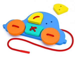 ИГРУШКА ШНУРОВКА "МАШИНА"