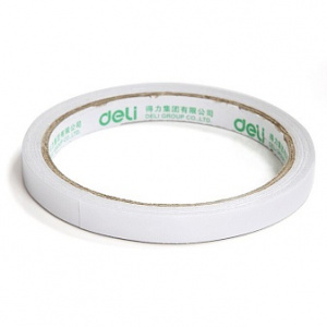 СКОТЧ ДВУСТОРОННИЙ 24ММх9М DELI