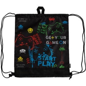СУМКА ДЛЯ СМЕННОЙ ОБУВИ "GAME ON" 40*47СМ