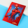 ЗАПИСНАЯ КН А6 32Л КАРТОН MARVEL КЛЕТКА ЧЕЛОВЕК-ПАУК СУПЕРГЕРОЙ