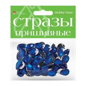 СТРАЗЫ ПРИШИВНЫЕ "КАПЛЯ" 13*18ММ