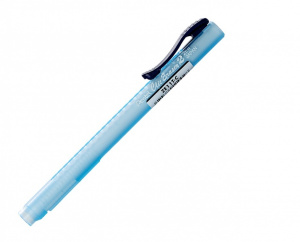 ЛАСТИК КАРАНДАШ "CLICK ERASER 2" СИНИЙ КОРПУС