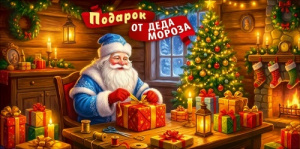  ОТКРЫТКА КОНВЕРТ "С НОВЫМ ГОДОМ!"