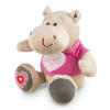 ИГРУШКА МЯГКАЯ MAXITOYS БЕГЕМОТ БОНЯ В МАЕЧКЕ 30СМ