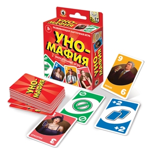 ИГРА НАСТОЛЬНАЯ КАРТОЧНАЯ "УНО" С ЕВРОПОДВЕСОМ ИГРА НАСТОЛЬНАЯ КАРТОЧНАЯ "УНО" С ЕВРОПОДВЕСОМ