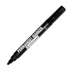 МАРКЕР ПЕРМАНЕНТНЫЙ CENTROPEN ЧЕРНЫЙ