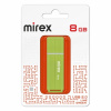 КАРТА ПАМЯТИ MIREX 8Gb "LINE GREEN" ЗЕЛЕНАЯ