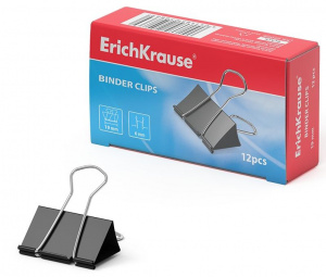 ЗАЖИМ ДЛЯ БУМАГ ERICH KRAUSE 1.9СМ