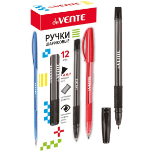 РУЧКА ШАРИКОВАЯ deVENTE 0.7ММ ЧЕРНАЯ