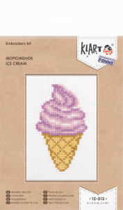 НАБОР ДЛЯ ТВОРЧЕСТВА "KLART" ВЫШИВКА КРЕСТИКОМ 8*11,5СМ