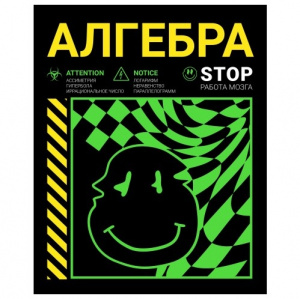 ТЕТРАДЬ 48Л КЛЕТКА "НЕОНОВЫЙ СМАЙЛ. АЛГЕБРА"