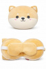 ИГРУШКА МЯГКАЯ "КОРГИ" 15СМ С МАСКОЙ ДЛЯ СНА
