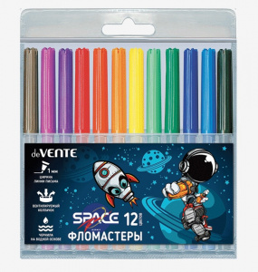 ФЛОМАСТЕРЫ "ASTRONAUT" 12ЦВ