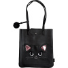 СУМКА-ШОППЕР 32*35*2СМ "BLACK KITTY"