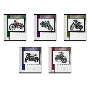 ТЕТРАДЬ 24Л ЛИНИЯ "MOTORCYCLE STORY"