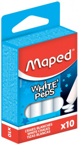 НАБОР БЕЛЫХ МЕЛКОВ 10Ш/У "MAPED"