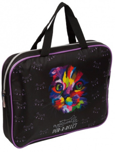ПАПКА ПОРТФЕЛЬ А4 "MEOW MEOW'' 36*28*8 СМ 